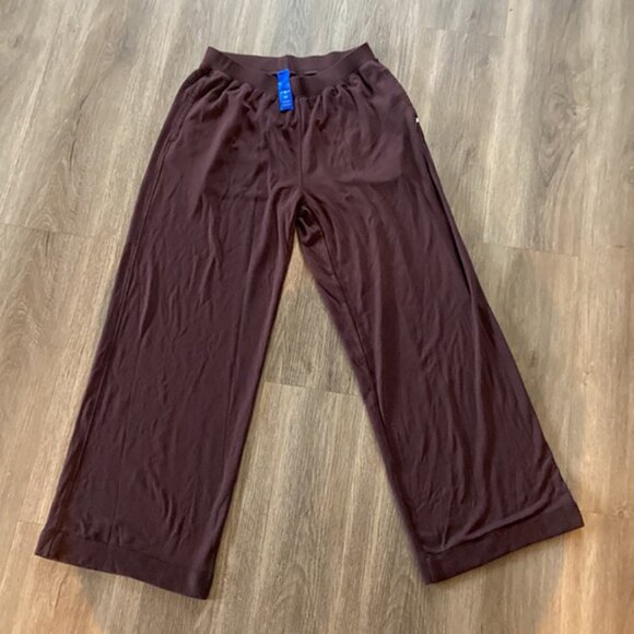 Kit and Ace Pants - Kit and Ace Brushed French Terry Wide Lounge Pants